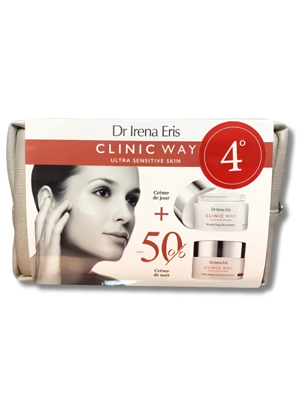CLINIC WAY - COFFRET N°4 CRÈME DE JOUR N°4+ CRÈME NUIT N°4