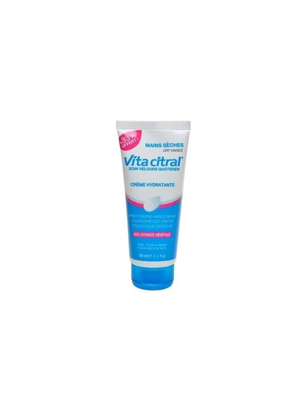 VITA CITRAL Crème Hydratante Mains Sèches 100ml