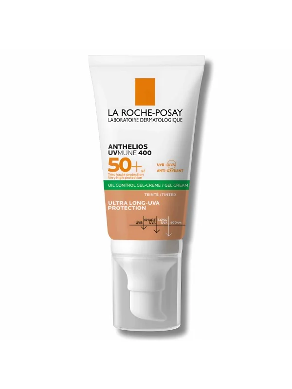 LA ROCHE POSAY ANTHELIOS UVMUNE 400 OIL CONTROL GEL CREME TEINTE SPF50+ 50ML