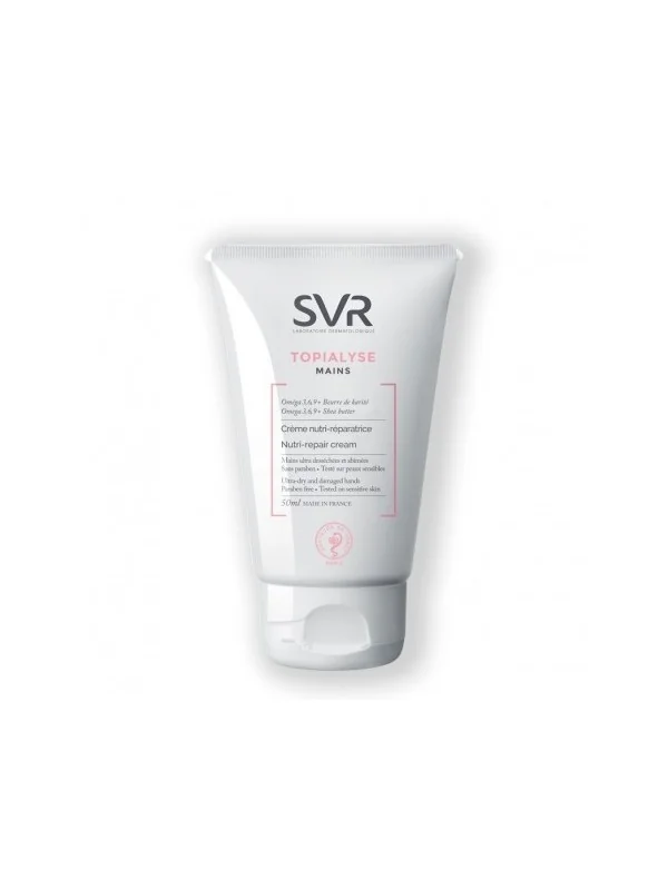 SVR TOPIALYSE MAINS - Crème nutri-réparatrice 50ML