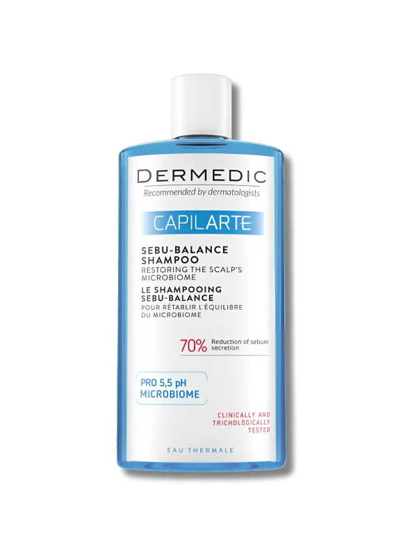 DERMEDIC CAPILARTE - SHAMPOOING SEBU BALANCE CHEVEUX GRAS 300ML