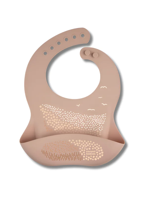 CANPOL BABIES - BAVOIR AVEC POCHE EN SILICONE +4MOIS 51/030
