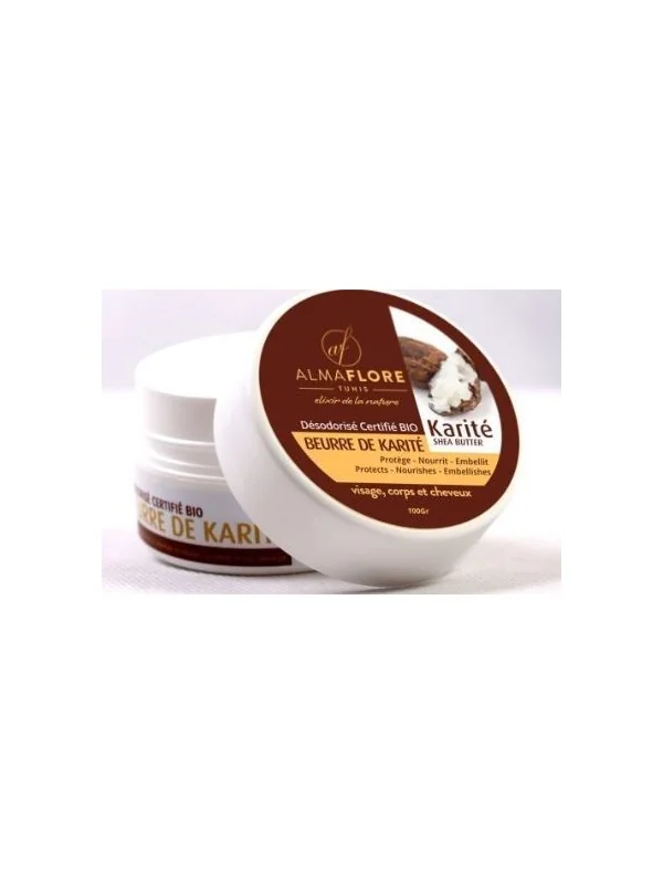 ALMAFLORE - BEURRE DE KARITE 100G