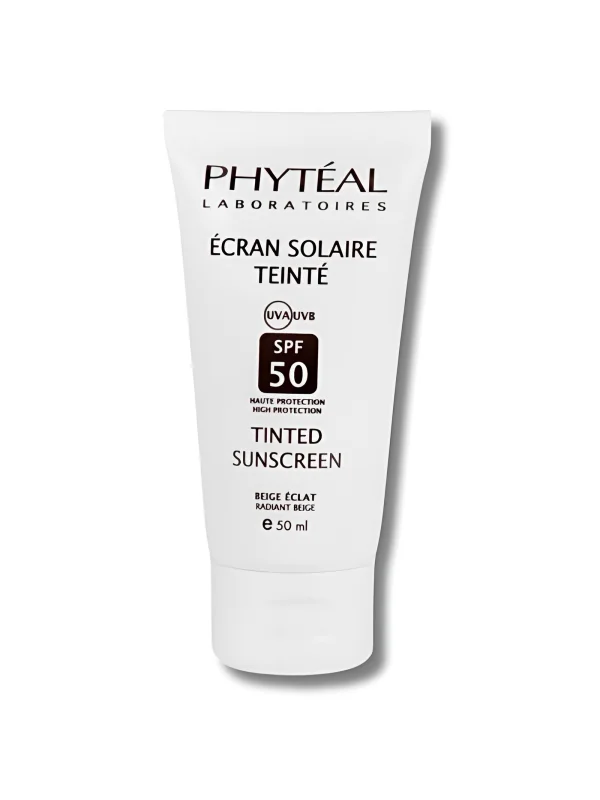 PHYTEAL - ECRAN SOLAIRE TEINTE BEIGE ECLAT SPF50+ 50ML