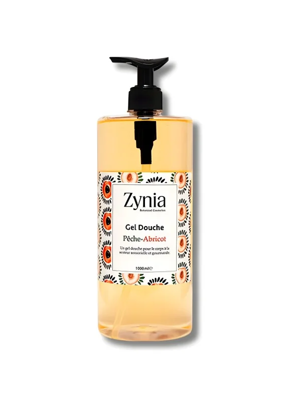 ZYNIA - GEL DOUCHE PECHE ABRICOT 1L