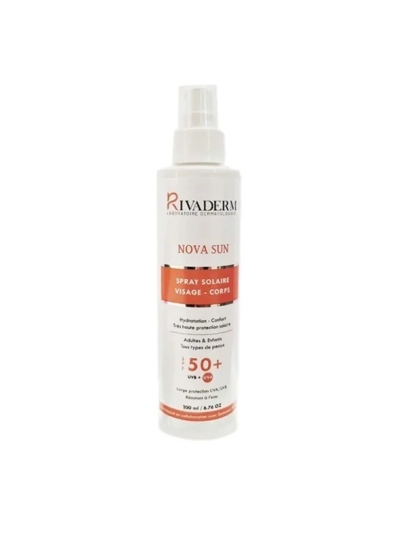 RIVADERM NOVA SUN SPRAY SOLAIRE SPF 50+ 200ML