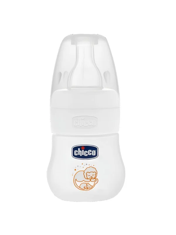 CHICCO - MICRO BIBERON EN PLASTIQUE +0MOIS 60ML