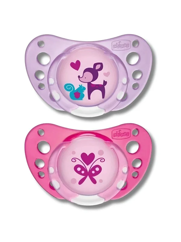 CHICCO - LOT DE 2 SUCETTES PHYSIO FORMA 6-16MOIS