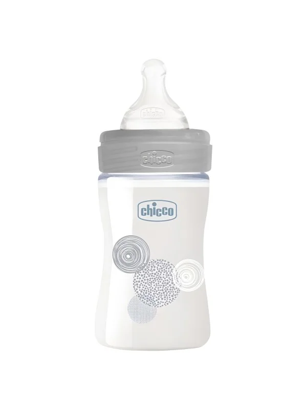 CHICCO WELL-BEING - BIBERON EN VERRE UNISEX 150ML