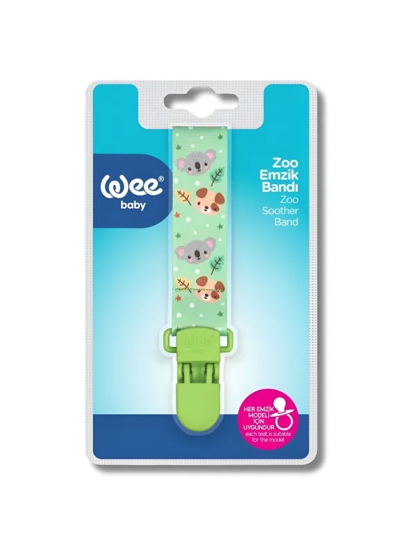 WEE BABY - ATTACHE SUCETTE RUBAN ANIMAUX